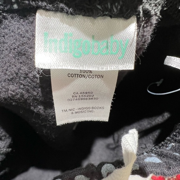 NWT Bonjour sweatshirt (size 6-12 months) and pattern track pants (6-12 months) - Picture 8 of 10